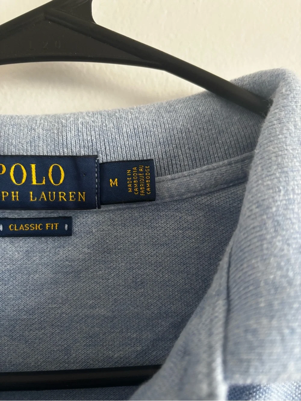Ralph Lauren Light Blue Long-Sleeve Polo Shirt